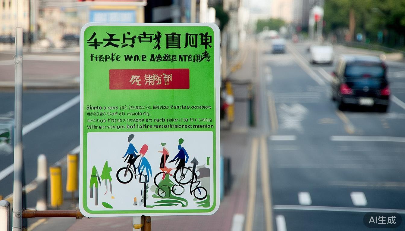 交通管理限制：在高峰时段及特定区域采取机动车辆限行